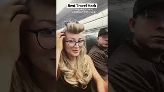 Travel hack How to blowout hair with heatless curls  Overnight heatless blow out [upl. by Plath]