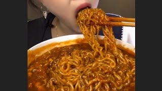 Noodles ASMR Eating NO TALKING  Ksuffka ASMR [upl. by Ebner584]