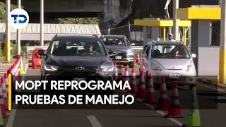 MOPT reprograma pruebas prácticas de manejo [upl. by Yzus]