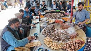 Kaleji liver fry recipe  Traditional Breakfast in Afghanistan [upl. by Aralomo]