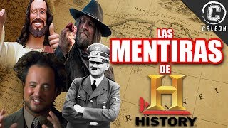 LAS MENTIRAS Y FRAUDES DE HISTORY CHANNEL [upl. by Boyse]