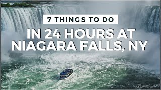 7 Things To Do In Niagara Falls New York USA [upl. by Fontes793]