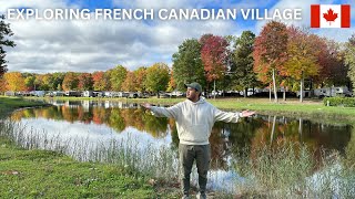 How a French Canadian village looks like  Exploring MontTremblant and Montreal [upl. by Blackstock]