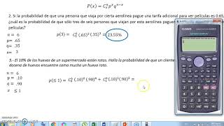 Probabilidad binomial [upl. by Adila]