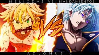 MELIODAS VS 10 MANDAMIENTOS RAP  Nanatsu no taizai  2021  AdloMusic Prod by Gradozero [upl. by Dnamra923]