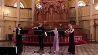 Telemann Concert for 4 flutes Cdur [upl. by Matteo]