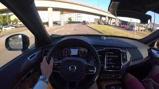 2018 Volvo XC90 T8 Polestar  POV Review [upl. by Seppala102]