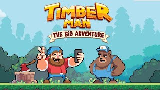 TIM BEAR  Timberman The Big Adventure 2 Player Coop [upl. by Nnairac840]