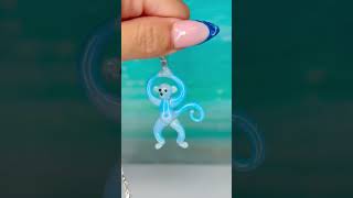 🐒🍌 Max Monkeyshines 🍌 SassyAndGlassyShopcom glassartist lampwork [upl. by Aedrahs]