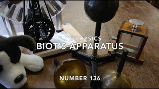 Biots Apparatus  Electrostatics  FJs Physics  Video 136 [upl. by Zzabahs]