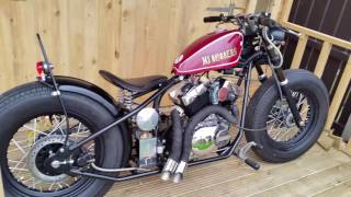 Hardknock kikker 5150 bobber 250cc upgraded by Ni bobbers [upl. by Chee]