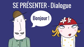 Se présenter en français fle dialogue niveau A1 débutant – communication 1bis [upl. by Jair]