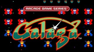 Arcade Game Series Galaga Gameplay in HD 1080p PS4 [upl. by Thoma559]