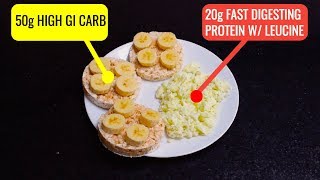 The Best PreWorkout Meal for Muscle Gain [upl. by Anilosi]