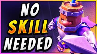 NO SKILL DECK CARRIES ME to TOP OF CLASH ROYALE 🏆 [upl. by Ornas]