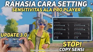 CARA SETTING SENSITIVITAS PUBG MOBILE TERBAIK GYROSCOPE DAN NO GYROSCOPE [upl. by Assanav]