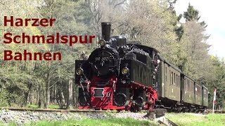 Harzer Schmalspurbahn  Plandampf das ganze Jahr HD [upl. by Atthia]