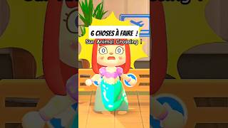 6 CHOSES à faire tOus les jOurs sur Animal Crossing  animalcrossing acnh shorts shortsfeed [upl. by Gatias]