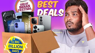 The Best 📱Smartphone Deals on 📦Flipkart amp 🛒Amazon in This Sale😍🔥 [upl. by Nneb]