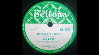 Delaneys Donkey  Joe Lynch  78rpm [upl. by Judenberg]