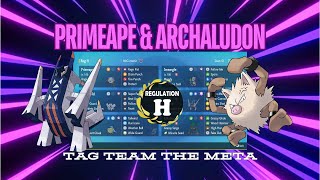 PRIMEAPE amp ARCHALUDON FIGHT FOR THE SPOTLIGHT  2024 VGC Regulation H [upl. by Ger92]