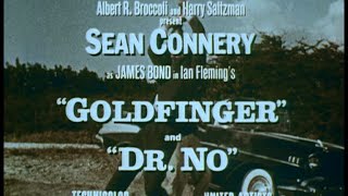 Dr No amp Goldfinger  1 TV Trailer 1962 [upl. by Hubing]