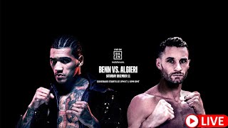 Connor Benn Vs Chris Algieri  Live WATCHALONG [upl. by Laeahcim]