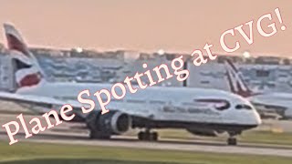 Plane Spotting at CVG International Airport [upl. by Ormand]