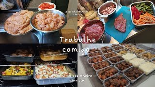 4 DIÁRIAS DA COZINHEIRA PARTICULAR REFEIÇÕES PARA CONGELAR CARDÁPIOS DICASCULINÁRIA cozinheira [upl. by Notsua95]