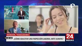 ¿Cómo solicitar una inspección laboral ante Sunafil [upl. by Hulen820]