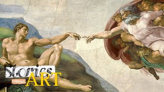 Why Is This Painting So Famous  Michelangelos Creation of Adam Explained [upl. by Chaiken503]