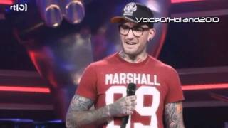 The Voice of Holland  Amazing audition by Ben Saunders with use somebody HD [upl. by Yrneh]