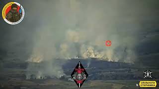 Ukrainian SSO operators destroyed engineering equipment in the Kursk region at the Seym river [upl. by Narbig]