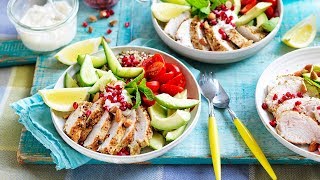 Dukkah Chicken Nourish Bowls [upl. by Lian355]