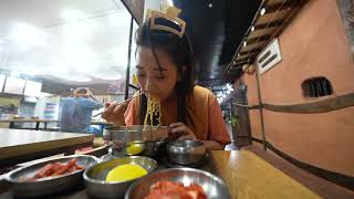 Everything I ate in a Korean Spa for 24 HOURS [upl. by Yuhas]