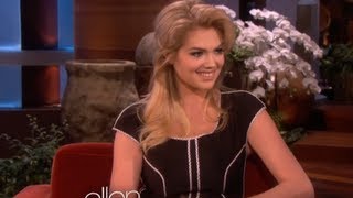 Kate Upton Reveals Favorite Body Part on Ellen [upl. by Lsil]