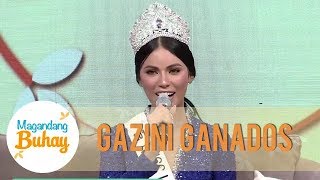 Miss Universe Philippines 2019 Gazini Ganados hopes to meet her father  Magandang Buhay [upl. by Calli13]