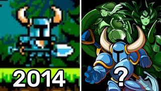 Evolution of Shovel Knight Games 2014 [upl. by Maxia715]