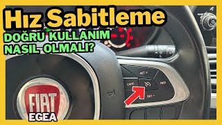 Fiat Egea Cruise ControlHız sabitleme nasıl kullanılır [upl. by Enaej]