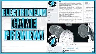 Electroneum Game Preview First Look [upl. by Perdita]