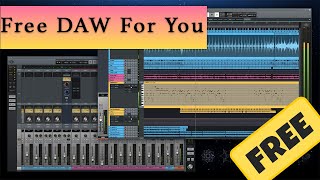 Best Free DAW For Music Production [upl. by Helms258]