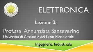 Elettronica Lezione 3a [upl. by Thgirw]