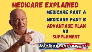 MedicareExplained Parts A amp B Advantage vs Supplement [upl. by Assirec]