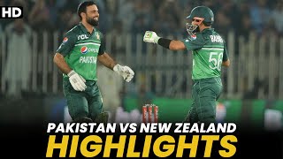 Highlights  Pakistan vs New Zealand  ODI  PCB  M2B2A [upl. by Eizus223]