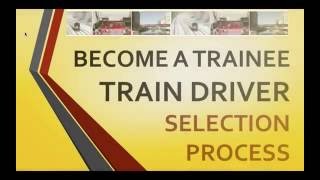 How to Become a Train Driver  Trainee Train Driver Selection Process [upl. by Evreh]