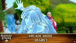 Fantasy Strike Arcade Mode  DeGrey [upl. by Tniassuot]