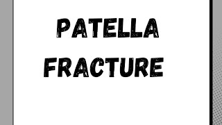 Clinical presentation on patella fractureCare plansCase studyFracture [upl. by Laiceps]