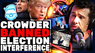 Steven Crowder DECLARES WAR On Youtube After ABSURD Reason For Ban Revealed Massive Banwave Coming [upl. by Einahets]