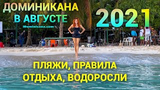 Доминикана в августе 2021 пляжи водоросли правила отдыха [upl. by Chang649]