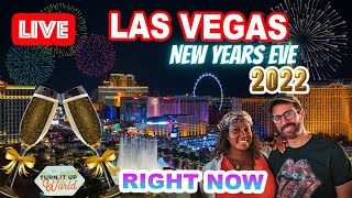 LAS VEGAS 2022 NEW YEARS LIVE watch this🎉 [upl. by Yecac244]